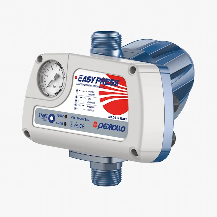 EASY PRESS control electronico de presion Caudal max 200 lpm y para maxima 16 amp a 115 V