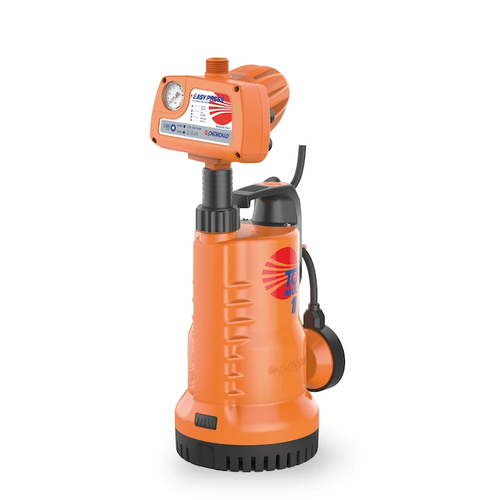 Top Multi 2 /EP, bomba sumergible con controlador electrónico 0.75 hp a 115V para vivienda con 5 servicios