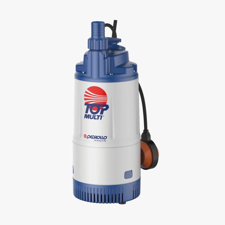 Top Multi 2, bomba sumergible de 0.75 hp a 115V , Caudal Max 80 lpm / 37 mca