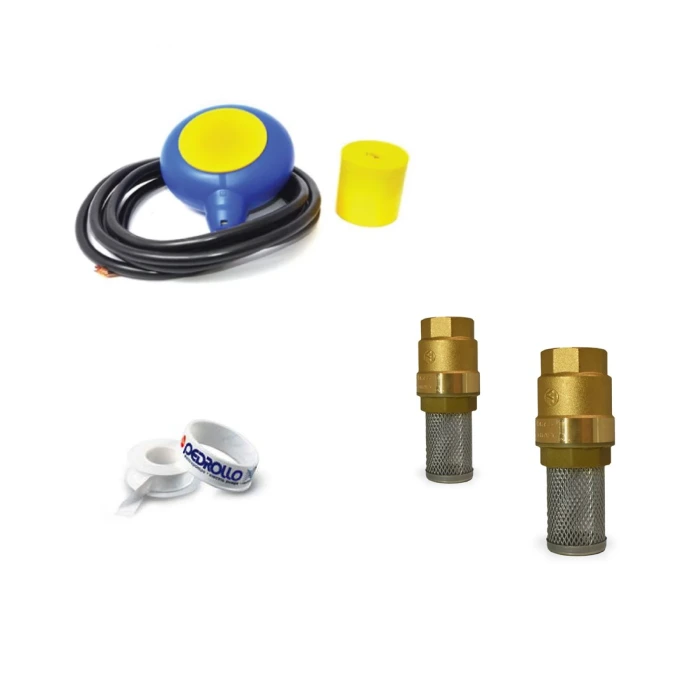 KIT 2 PEDROLLO SUCCION NEGATIVA